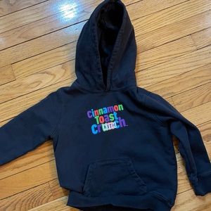 Kids Kith x Cinnamon Toast Crunch hoodie pre owned